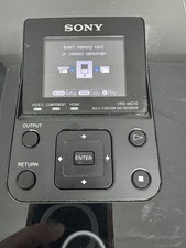 Sony VRD-MC10 Multi-Function DVD Writer Reader Japan No Remote or Cables