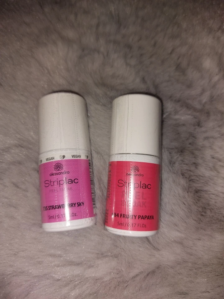 2 x Alessandro Striplac 5 ml Neu und verschweißt