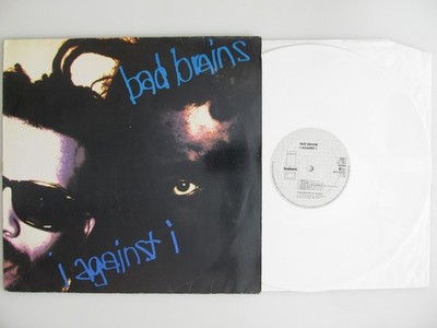 Bad Brains   I Against I LP PUNK ROCK  White Vinyl DE 1986 VG(+) cleaned
