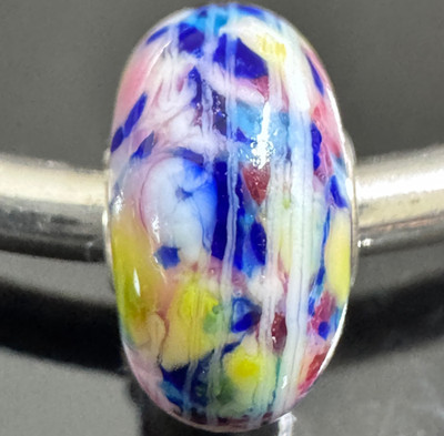 Authentic Trollbeads Sterling Silver Glass EVENT ONLY TROLLSTONE  Bead No. 3