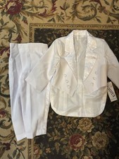 Boys White Tuxedo Size 3T NWT