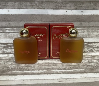 New in Box Vtg Cruzan Cologne Splash & Aftershave Set 2 oz Ea Paradise Fragrance