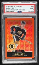 2015 O-Pee-Chee Platinum Retro Rainbow Orange 3/49 Bobby Orr PSA 9 MINT HOF 19zb