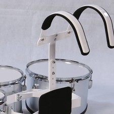 4 St&uuml;ck 4-teilige Marschtrommel Robuste Halterung Marsch-Perkussionsset Stabil