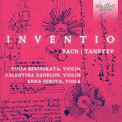 YULIA BERINSKAYA/VAL - J.S. BACH  TANEYEV INVENTIO - CD - G4z