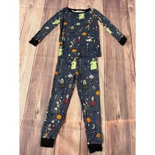 Little Sleepies Disney Nightmare Before Christmas Bamboo Pajama Set 2T SET B