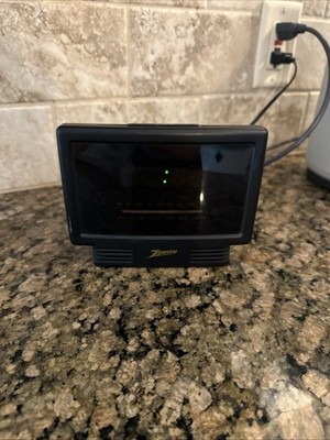 Zenith Alarm Clock Model ZG120M AM/FM Cord - Battery Backup 1995 Tested Works