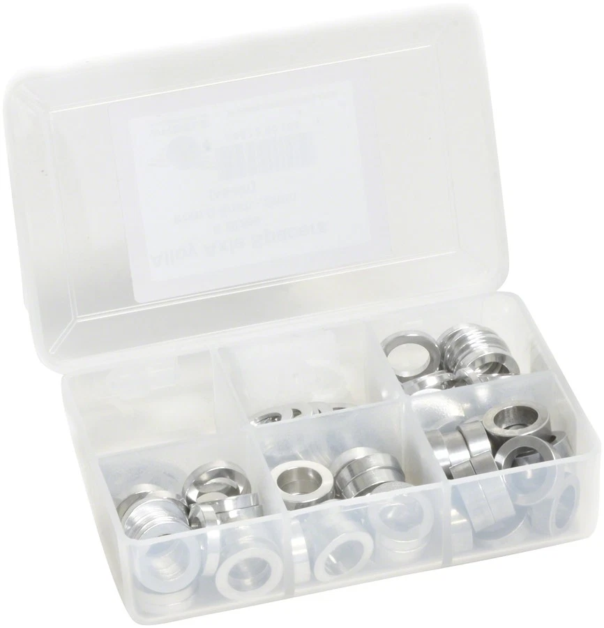 Precision Machined Aluminum Axle Spacer Kit | 125-Piece Assorted Sizes, Fine - Image 2 of 2