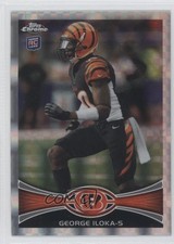2012 Topps Chrome Retail X-Fractor George Iloka #205 1g5