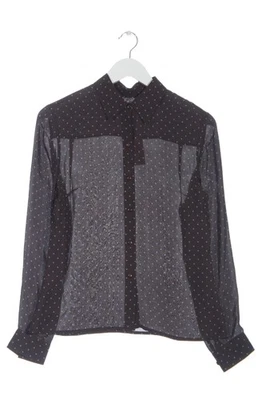 ANN TAYLOR Camisa de manga larga Mujeres Camisa de vestir Talla EU 34 negro-azul - Imagen 1 de 4