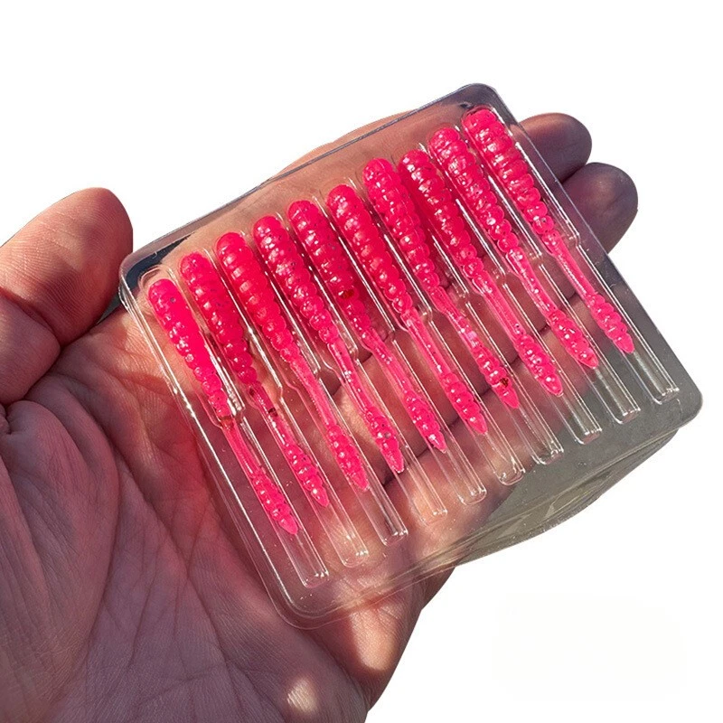 50 Stück Wobbler Soft Angelköder Wurmköder 48 mm / 0,5 g Angelgerät... - Bild 4 von 4