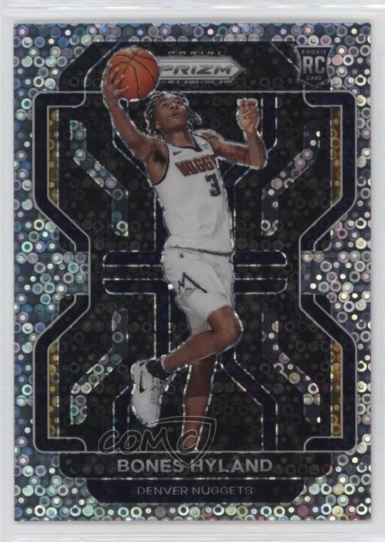 2021-22 Panini Prizm Fast Break Prizm Bones Hyland #302 12tf