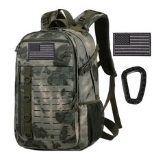 Tactical Backpack, 30L Military Daypack Molle Army 3 Day Assault Camo Green2
