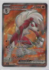 Lycanroc ex Ultra Rare Pokemon Scarlet & Violet Paldea Evolved PAL #241