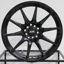 4-new 15 Xxr 527 Wheels 15x8.25 4x1004x114.3 0 Flat Black Rims 73.1