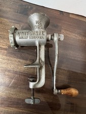 Vintage Meat Grinder. LF&C New Britain Conn. Universal 3 Made In The USA