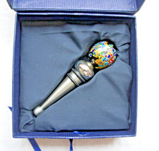 Grand Prix 1998 box (Ferrari)  Murano Glass Gold Millefiori Wine  Bottle Stopper