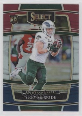 2022 Select Draft Picks Concourse Tri-Color Prizm Trey McBride Rookie RC 0hk3