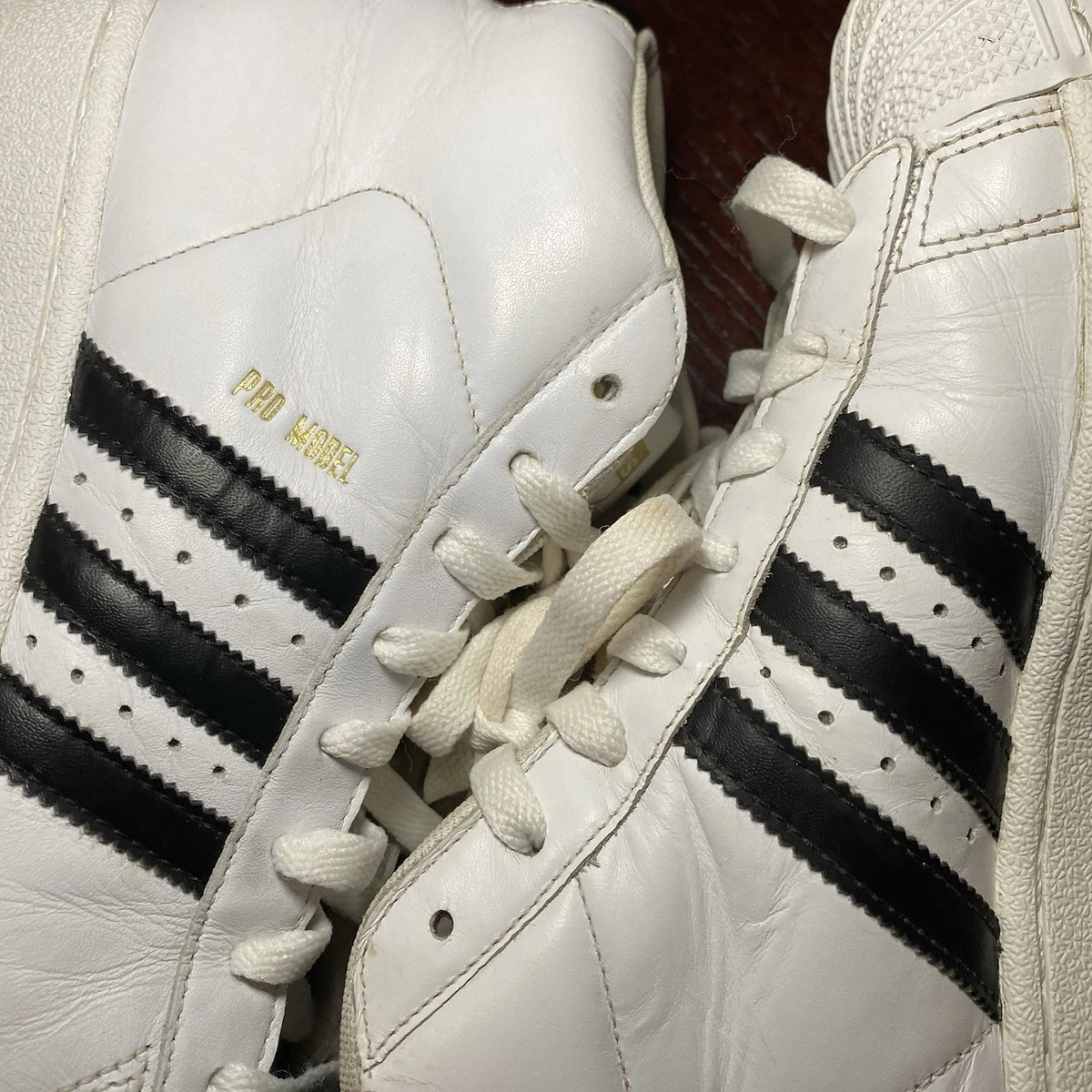 Las mejores ofertas en adidas Pro Model 2G Low White Black | eBay