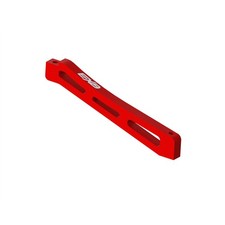 ARRMA Front Center Chassis Brace Aluminum 98mm Red ARA320564 Elec Car/Truck