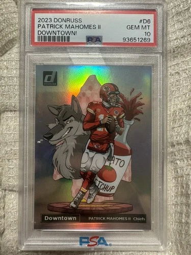 2023 Donruss Patrick Mahomes Downtown #D-6 PSA 10 🔥🔥🔥🔥