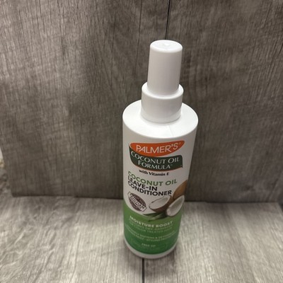Coconut Oil Formula Moisture Boost Leave-In Conditioner, 8.5 Ounce