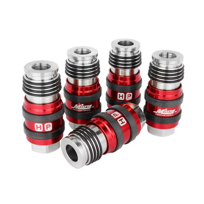 Milton 2-in-1 Universal Safety Exhaust Air Coupler 1/4'' FNPT BX/5