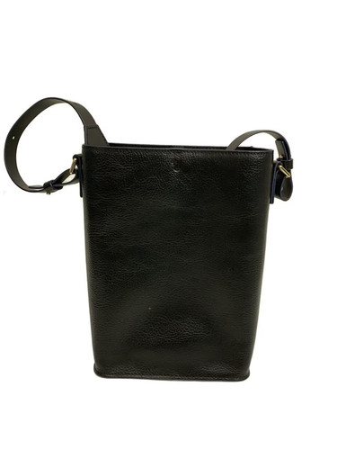 UNIQLO+J Shoulder Bag, Leather, Black