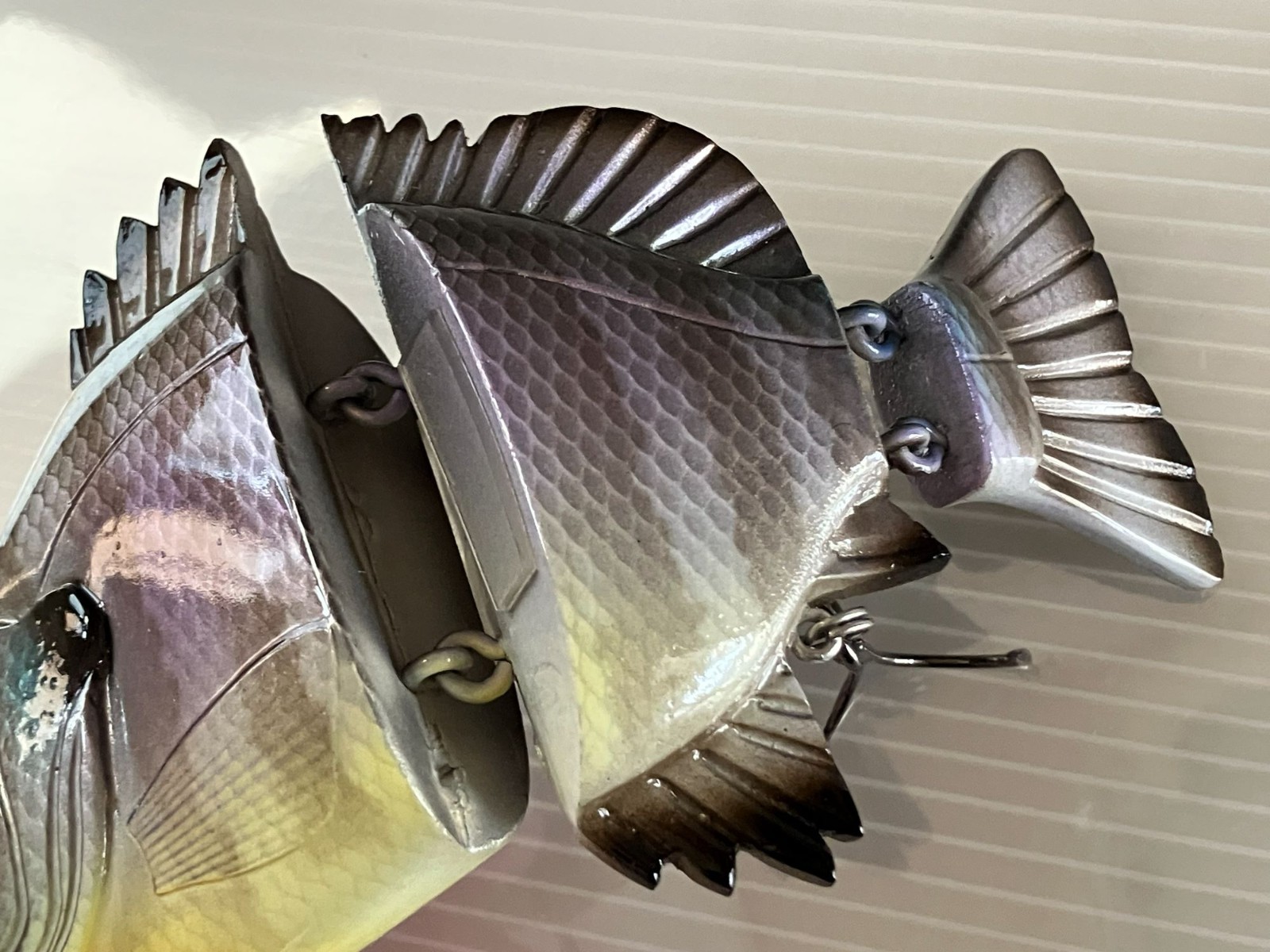 Kurouto Lures "Gillra 140" Slow Sinking Bluegill Big Swimbait Handmade Japan - Image 6