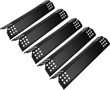 14.56" Grill Heat Plates for Nexgrill Charbroil BBQ Enameled Flame Tamers 5-Pack