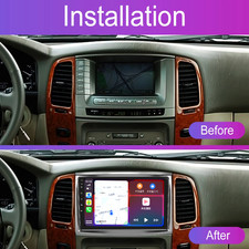 For Toyota Land Cruiser Lexus Lx470 2002-2007 Carplay Radio Multimedia Stereo Bt For Toyota Land Cruiser Lexus Lx470 2002-2007 Carplay Radio Multimedia Stereo Bt