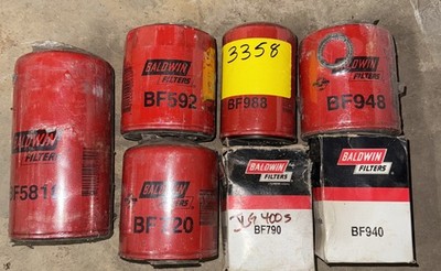 BALDWIN Fuel Filter Lot BF5810 BF592 BF988 BF948 BF720 BF790 BF940