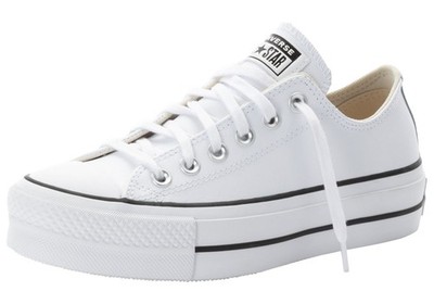 CONVERSE CHUCK TAYLOR ALL STAR PLATFORM LEATHER Sneaker , Gr. 37,5