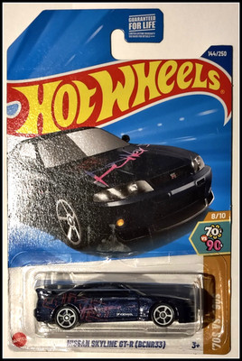 Hot Wheels Blue Nissan Skyline GT-R BCNR33 144/250 2025 | eBay