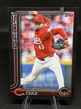 Alexis Diaz 2025 Topps Series 2 Black Parallel /74 Cincinnati Reds #434
