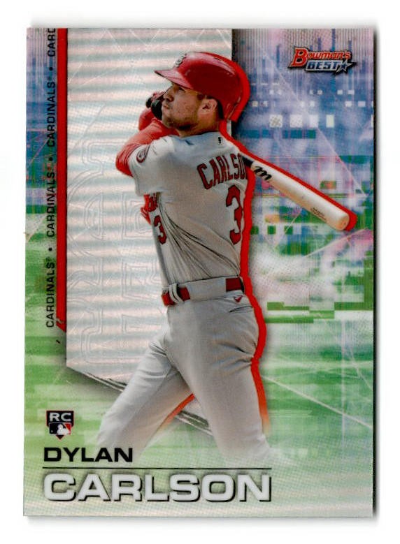2021 Bowman's Best #64 Dylan Carlson Refractor