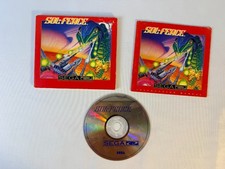 Sol-Feace Sega CD 1992 Tested Cardboard Sleeve & Manual US NTSC