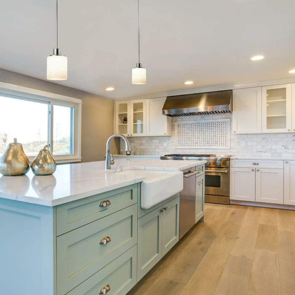 Design House Aubrey 587352 Satin Nickel 1-Light 5" Wide LED Mini Pendant - Image 4 of 4