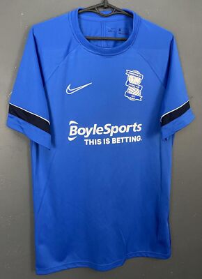 MEN'S FC BIRMINGHAM CITY 2021/2022 TRAINING FOOTBALL SOCCER SHIRT