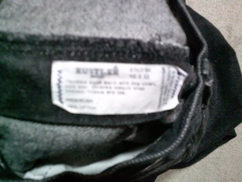 Vtg Rustler Jeans Mens 40x32 Black Made In USA - Picture 6 of 12