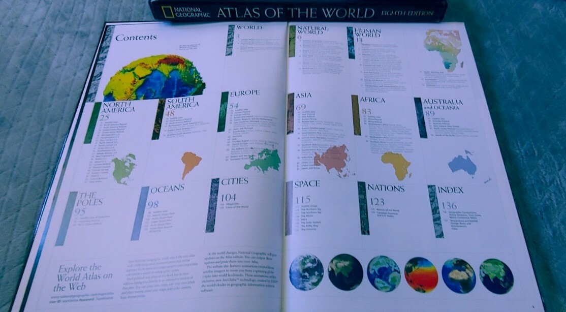 National Geographic Atlas of the World 8th Edition Slip