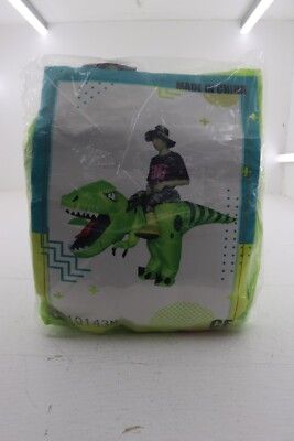 Kinder T-REX Aufblasbares Kostüm Reiten Dinosaurier Cosplay Kostüm Mottoparty