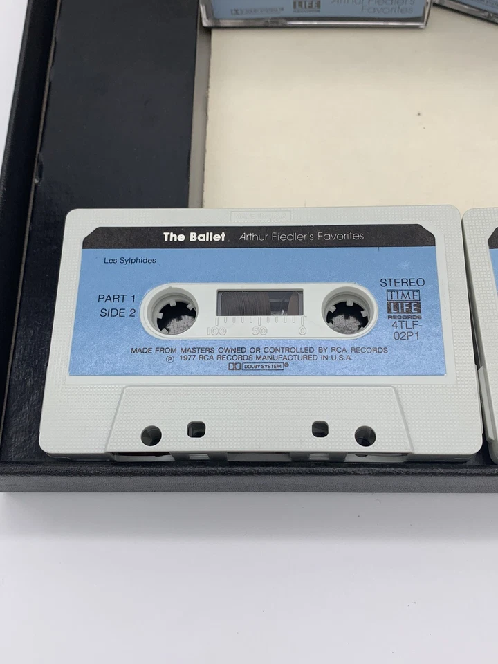 Arthur Fiedler THE BALLET Time Life Cassette 1977 Box-Set Oart 1 &2 - Image 4 of 4