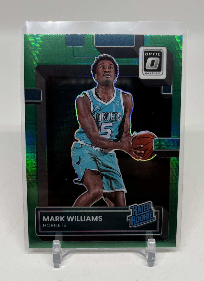 2022-23 Donruss Optic Mark Williams RC #245 Hyper Green Prizm