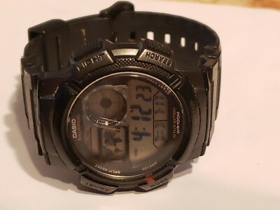 CASIO AE-1000W 3198 Men's Digital Wristwatch Water resistant 10