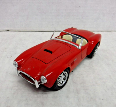 Red Cobra 427 Burago 1/24 Scale Diecast Car 012424AST2