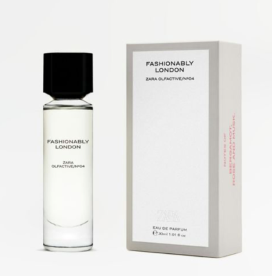ZARA x Jo Malone Fashionably London No4 Eau De Parfum EDP Spray