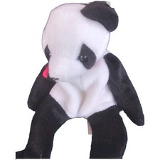 Ty Panda Plush No Tags 8" Pre-owned