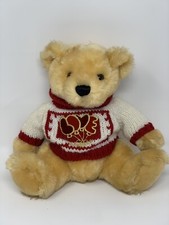 Kids Of America Sweater Teddy Bear Vintage Valentines Day 10  Pre-owned