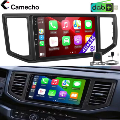 DAB+ 4+64G Android 13 Autoradio Für VW Crafter 2017-2024 mit CarPlay NAVI Kamera